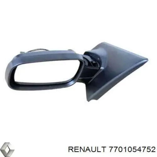 Comprar 7701054752 Renault (RVI) Cristal de espejo retrovisor exterior izquierdo