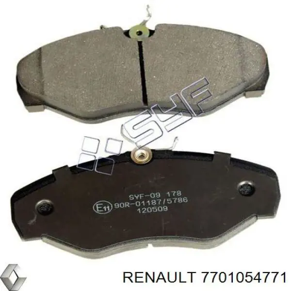 Pastillas freno delanteras Renault (RVI) 7701054771 precio, desde 24,32 EUR