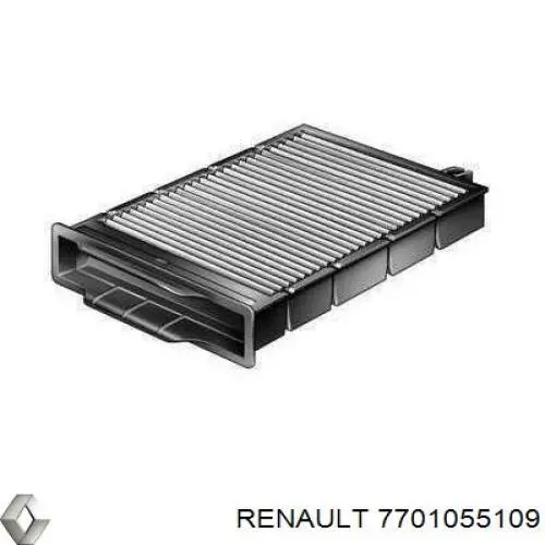 7701055109 Renault (RVI) filtro habitáculo