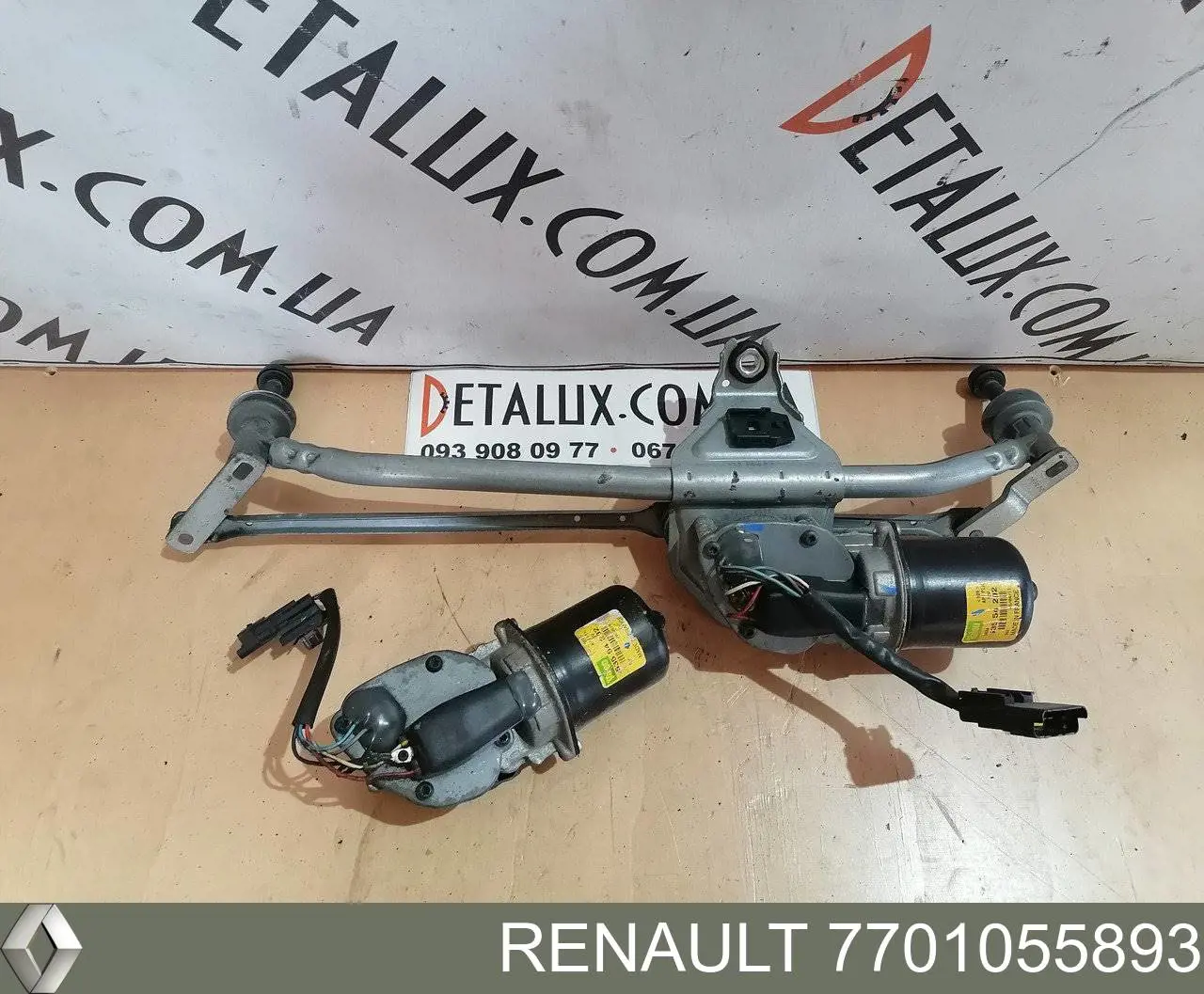 Comprar 7701055893 Renault (RVI) Motor limpiaparabrisas