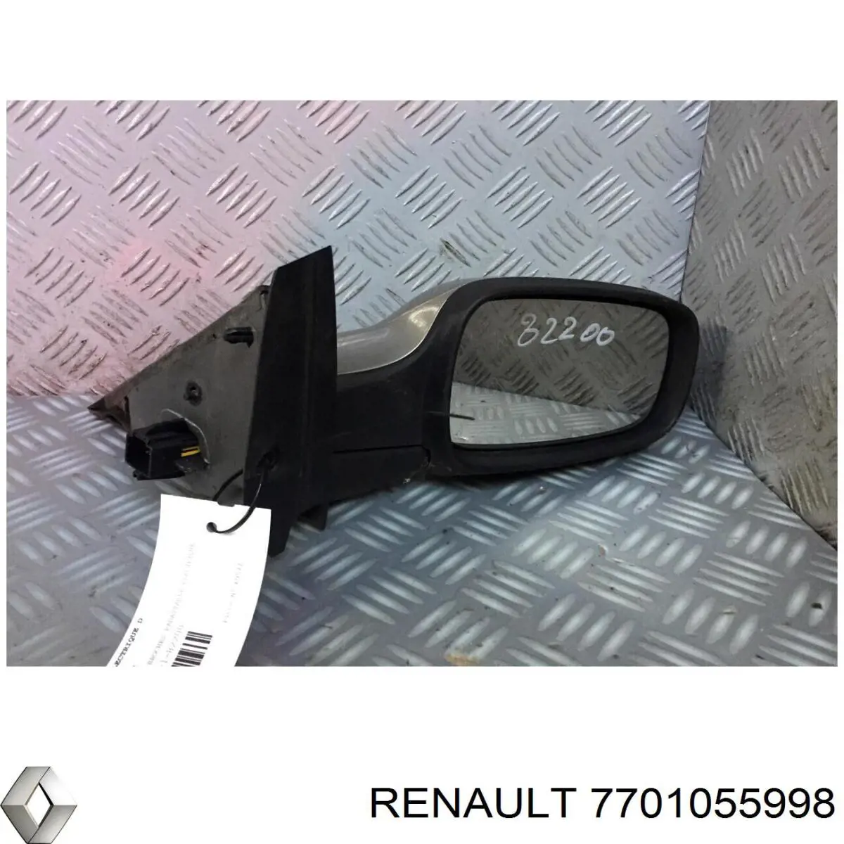 Cubierta, retrovisor exterior derecho para Renault Scenic (JM0)