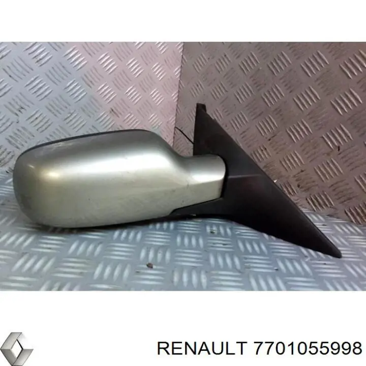 Carcasa interior del espejo retrovisor derecho Renault (RVI) 7701055998 precio, desde 88,57 EUR