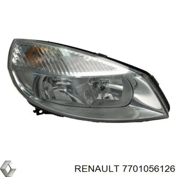 Faro derecho Renault (RVI) 7701056126 precio, desde 66,79 EUR