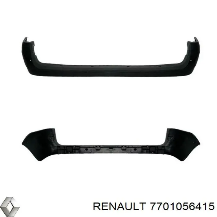 Comprar 850108163R Renault (RVI) Parachoques
