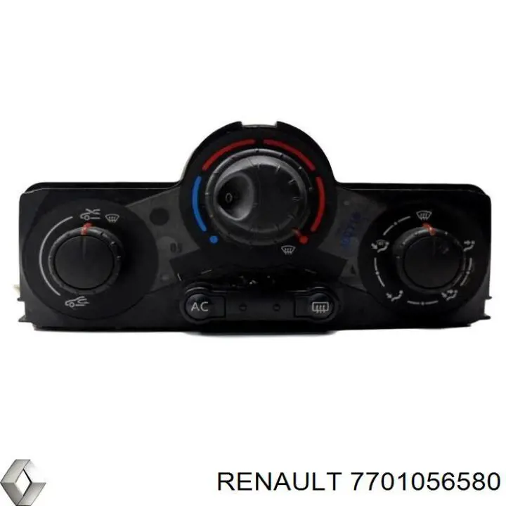 Módulo de modos de calefacción/aire acondicionado Renault (RVI) 7701056580 precio, desde 66,79 EUR