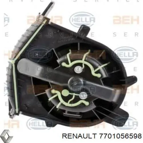 Ventilador de calefacción Renault (RVI) 7701056598 precio, desde 115,54 EUR