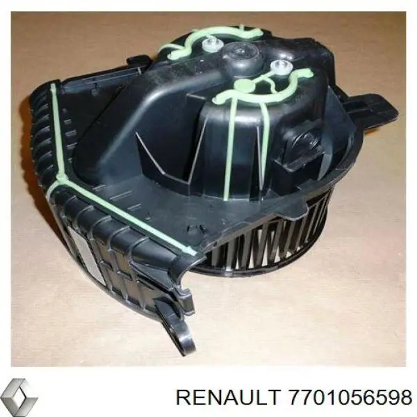 7701056598 Renault (RVI) motor eléctrico, ventilador habitáculo
