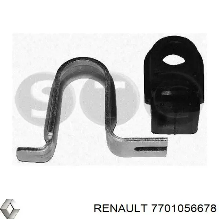 Buje de barra estabilizadora delantera Renault (RVI) 7701056678 precio, desde 4,14 EUR