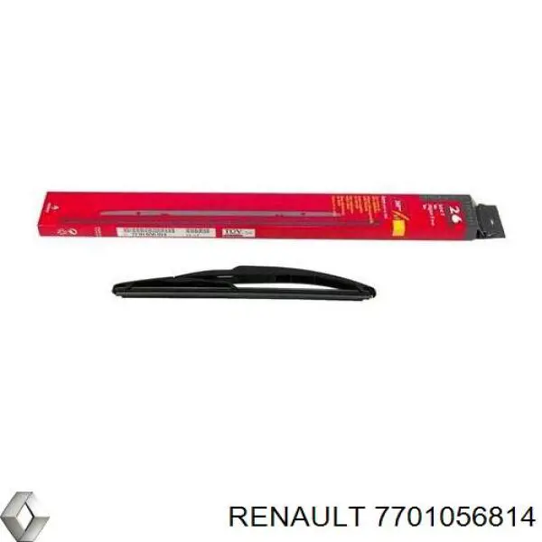 Limpiaparabrisas de luna trasera Renault Scenic 2 JM0, JM1