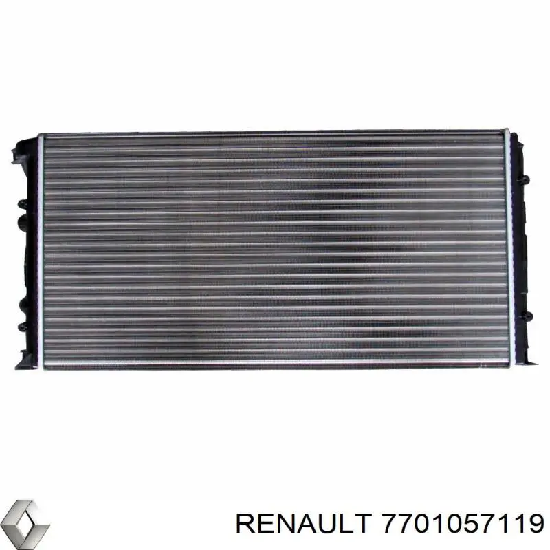 Radiador 7701057119 Renault (RVI)