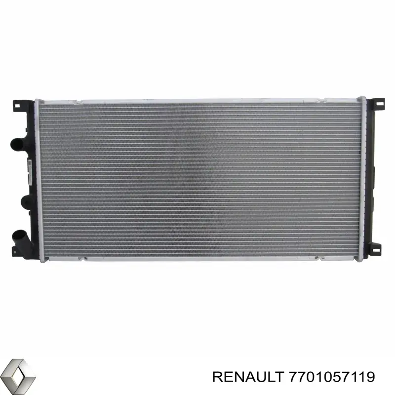 Radiador 7701057119 Renault (RVI)