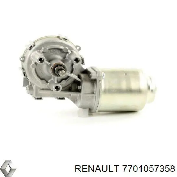7701057358 Renault (RVI) motor del limpiaparabrisas del parabrisas