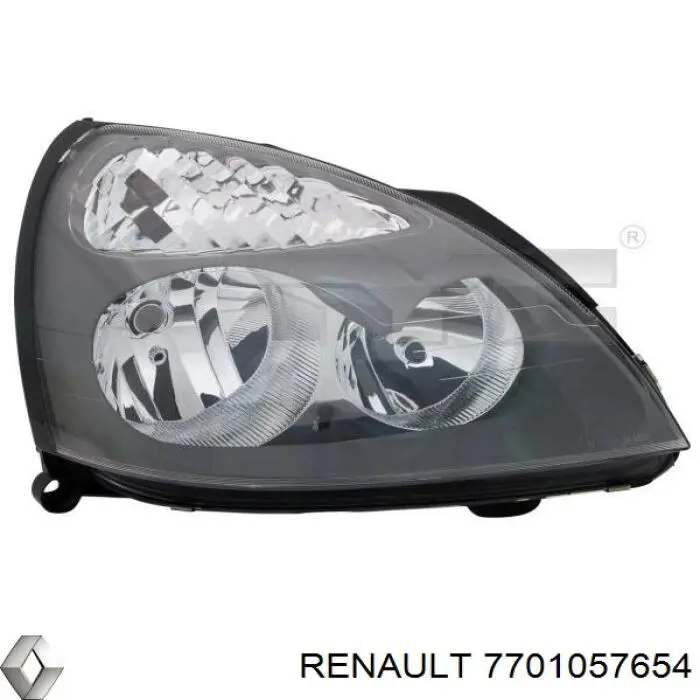 7701057654 Renault (RVI) faro izquierdo