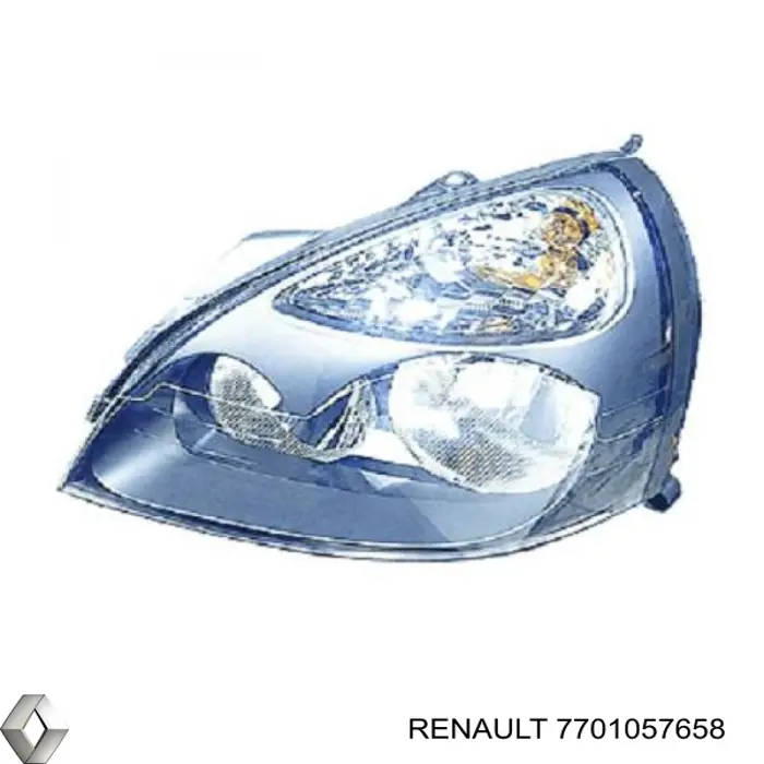 7701057658 Renault (RVI) Luz derecha