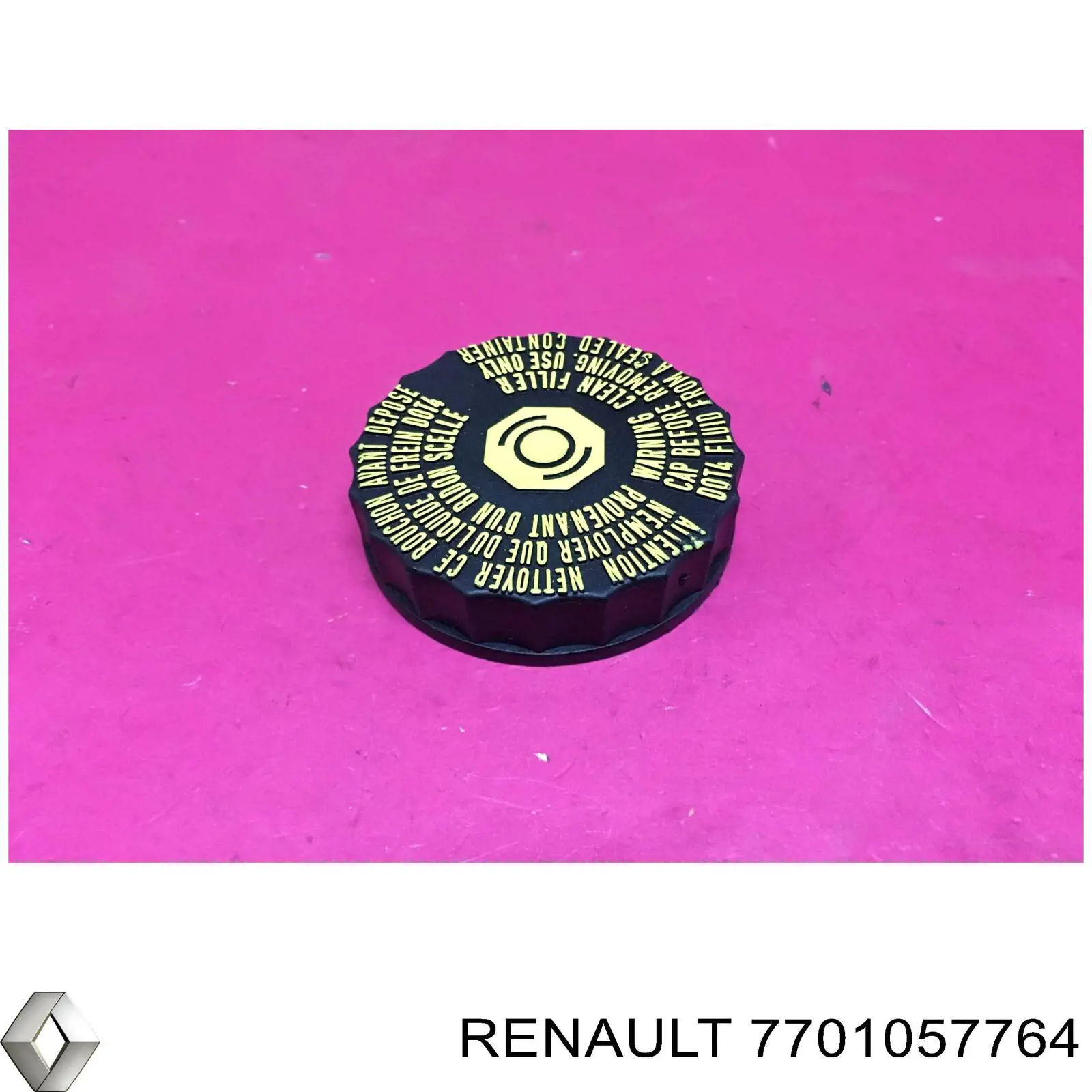 7701057764 Renault (RVI) tapa tanque del cilindro de freno principal