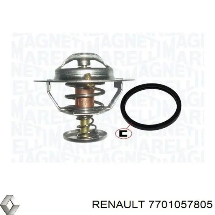 Comprar 7701057805 Renault (RVI) Termostato