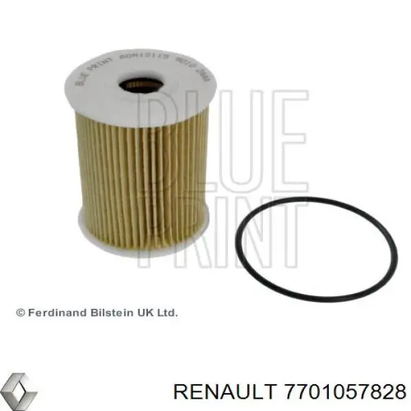 Comprar 7701057828 Renault (RVI) Filtros de aceite