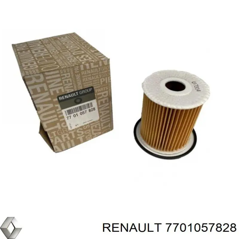 7701057828 Renault (RVI) filtro de aceite