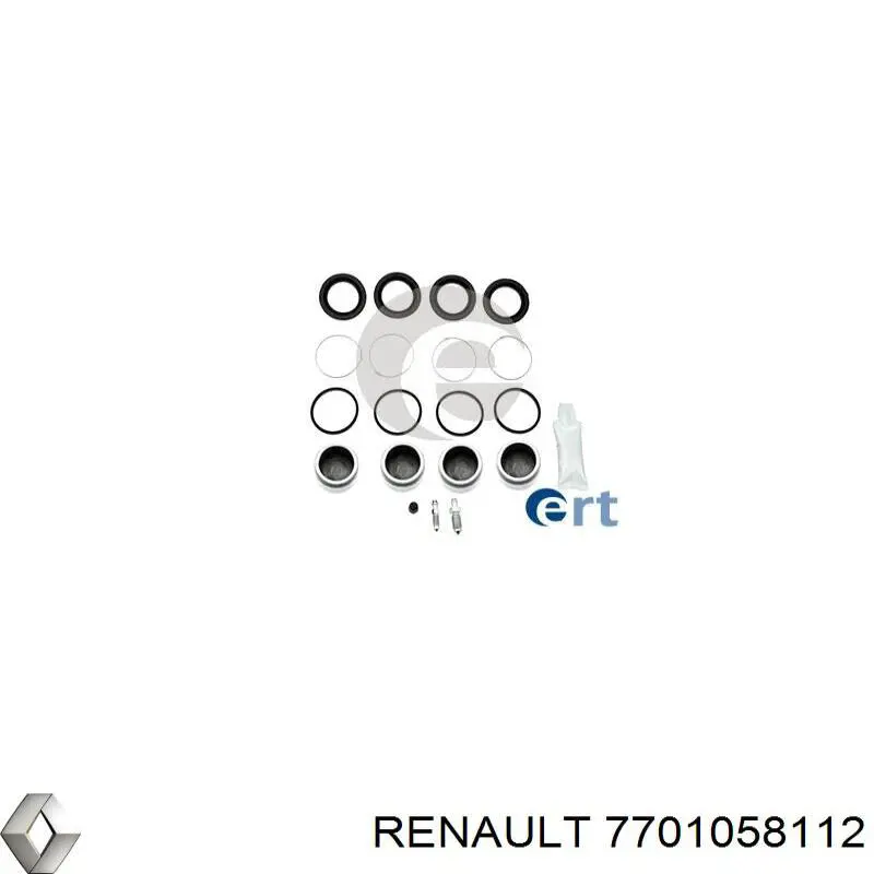 Juego de reparación de inyector Renault (RVI) 7701058112 precio, desde 0,35 EUR