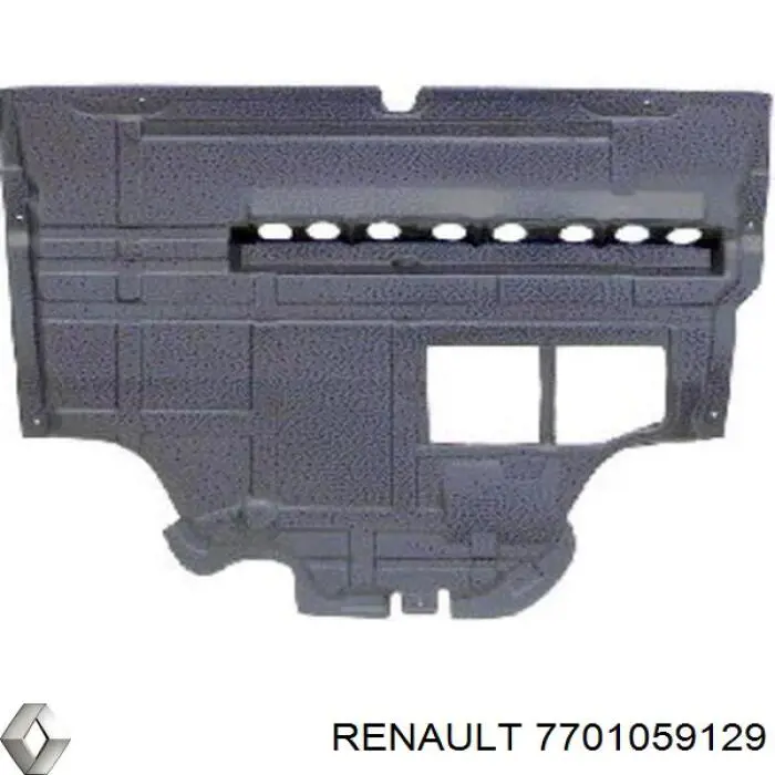 7701059129 Renault (RVI) protección motor / empotramiento