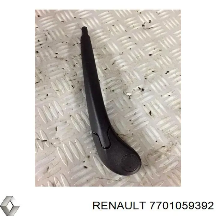 Brazo del limpiaparabrisas, lavado de parabrisas, luna trasera Renault Clio 3 (BR01, CR01)