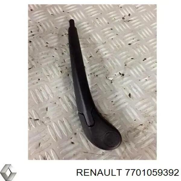 Brazo del limpiaparabrisas, lavado de parabrisas, luna trasera Renault (RVI) 7701059392
