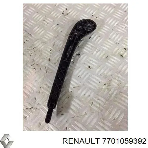 7701059392 Renault (RVI) Brazo del limpiaparabrisas, luna trasera