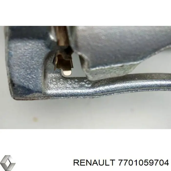7701059704 Renault (RVI) soporte, pinza de freno delantera