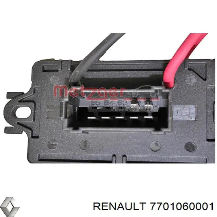 7701060001 Renault (RVI) Resistencia de calefacción