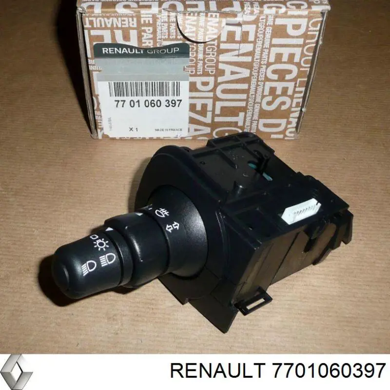 Conmutador izquierdo de la columna de dirección Renault (RVI) 7701060397 precio, desde 60,98 EUR