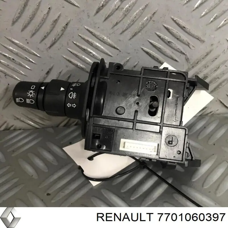 7701060397 Renault (RVI) Conmutador izquierdo de la columna de dirección