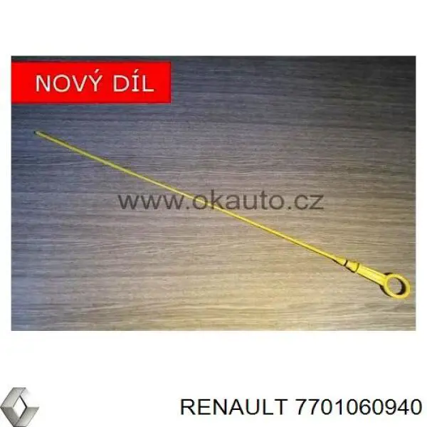 7701060940 Renault (RVI) varilla de nivel de aceite
