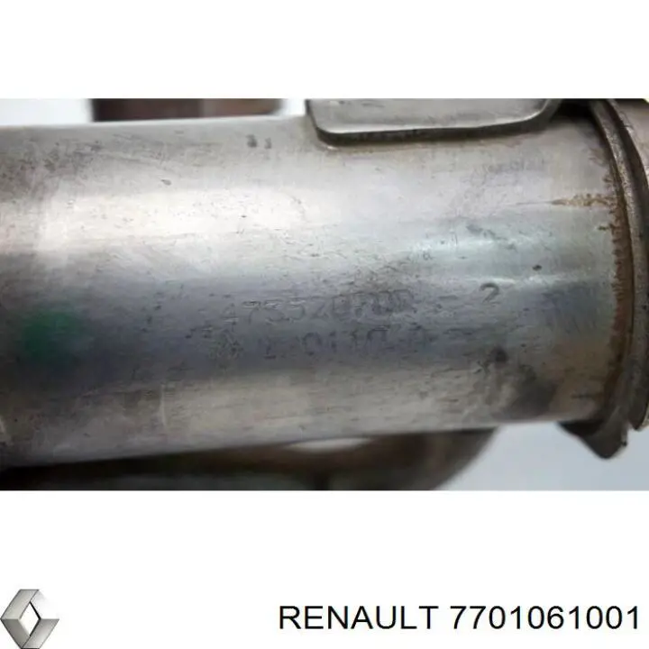 Enfriador de recirculación de gases de escape EGR Renault (RVI) 7701061001 precio, desde 103,66 EUR