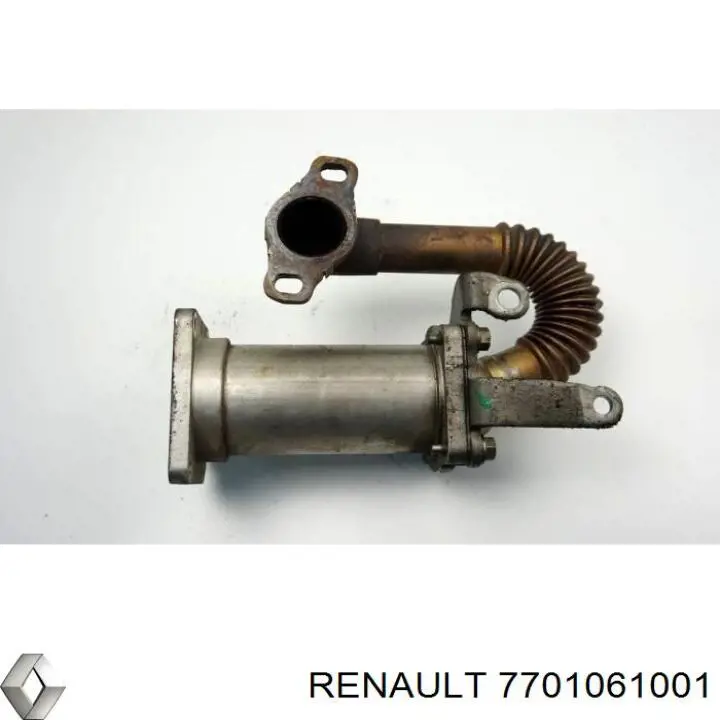 Enfriador de recirculación de gases de escape EGR 7701061001 Renault (RVI)