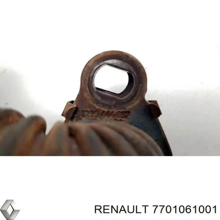 Enfriador de recirculación de gases de escape EGR 7701061001 Renault (RVI)
