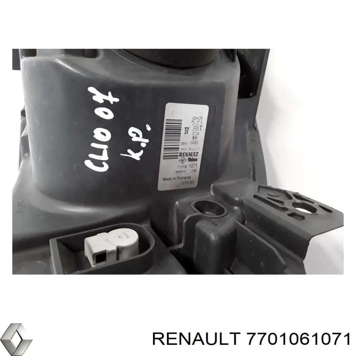7701061071 Renault (RVI) faro izquierdo