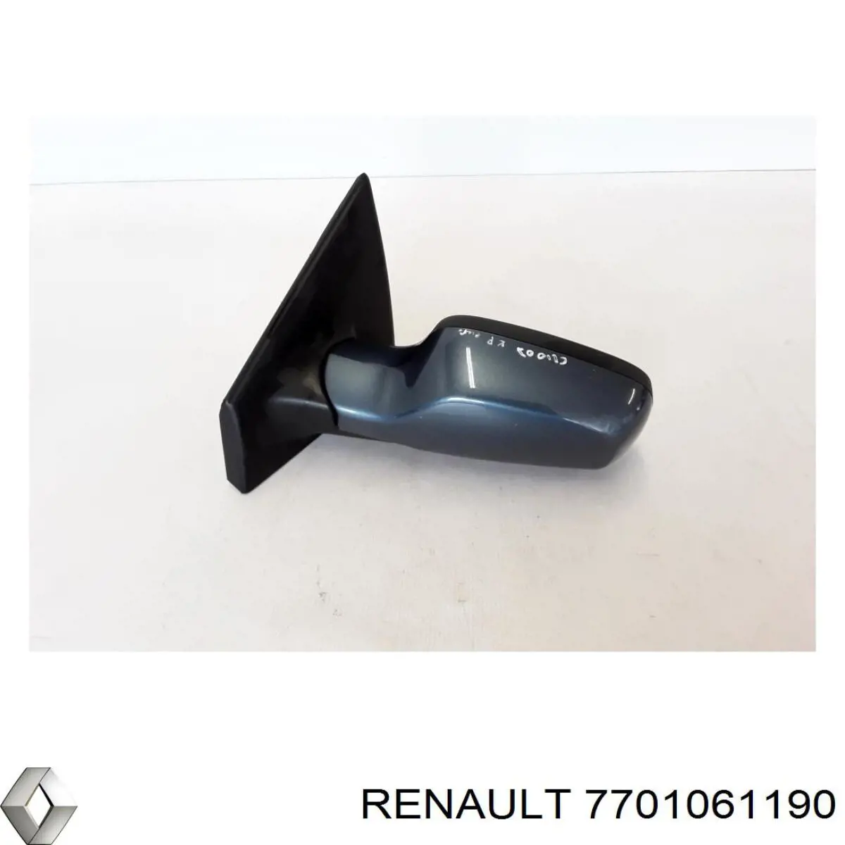 7701061190 Renault (RVI) espejo retrovisor izquierdo