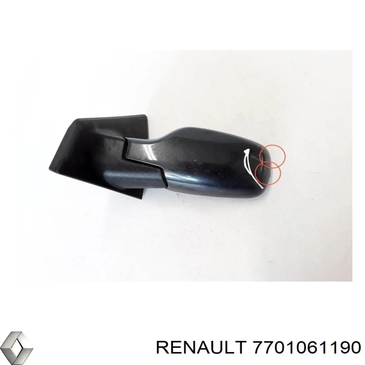 Espejo izquierdo Renault (RVI) 7701061190 precio, desde 37,81 EUR