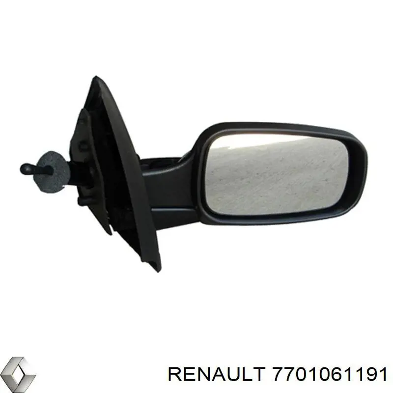 Espejo retrovisor derecho Renault (RVI) 7701061191 precio, desde 44,45 EUR