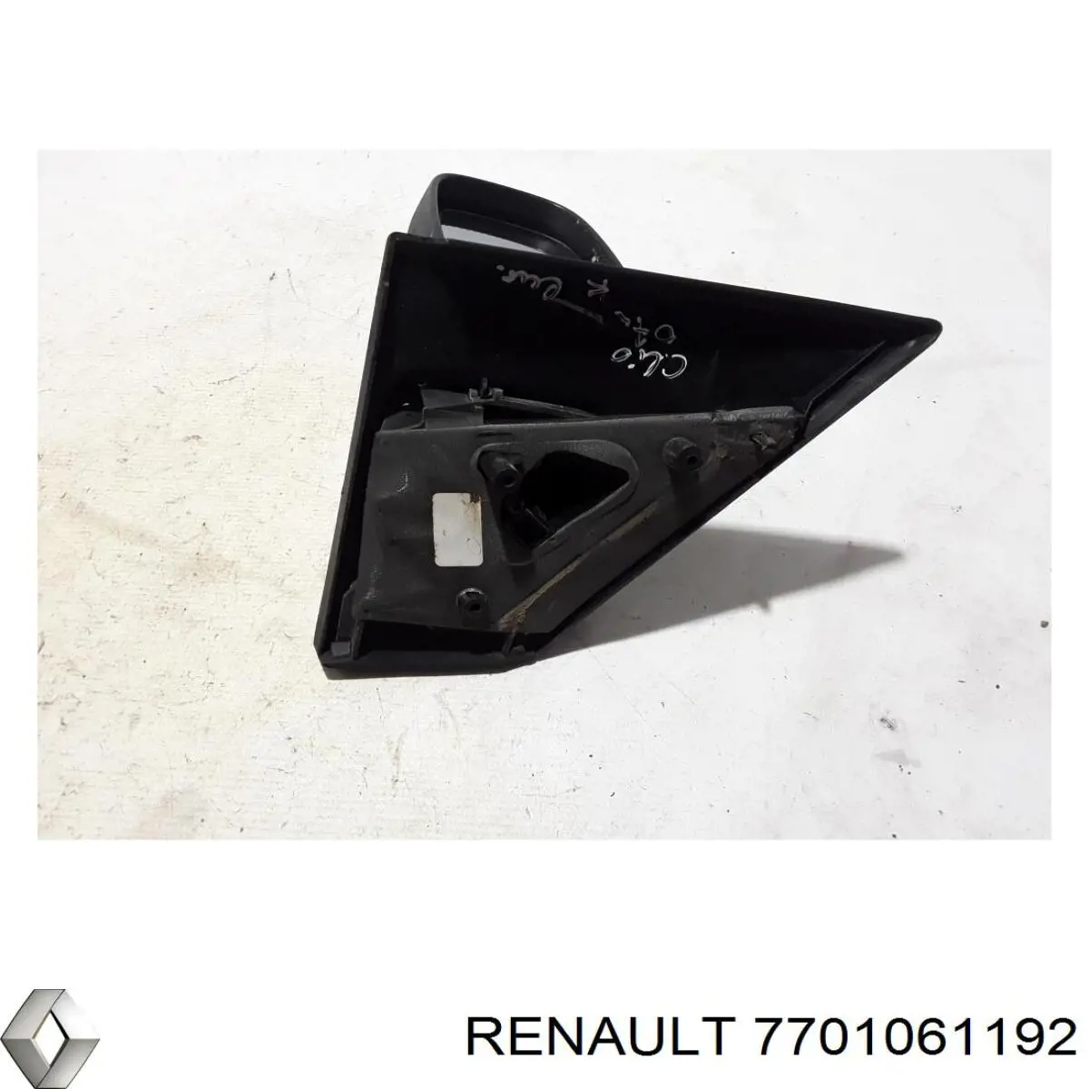 Espejo de retrovisor izquierdo 7701061192 Renault (RVI)