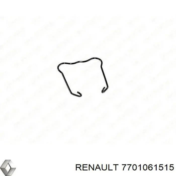 Comprar 7701061515 Renault (RVI) Abrazadera de tubo del intercooler