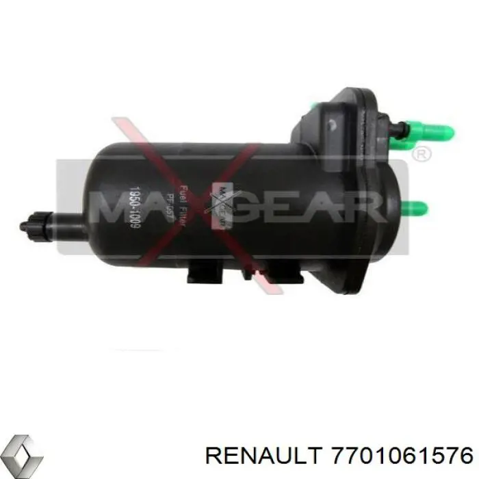 Filtro combustible RENAULT 7701061576