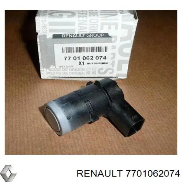 Sensor de aparcamiento trasero Renault (RVI) 7701062074 precio, desde 24,30 EUR