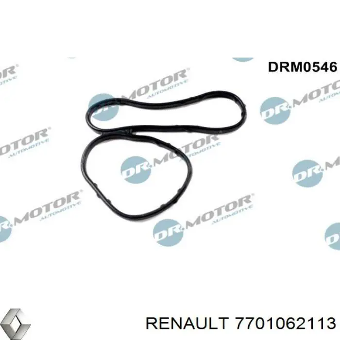 7701062113 Renault (RVI) Junta del soporte del filtro de aceite