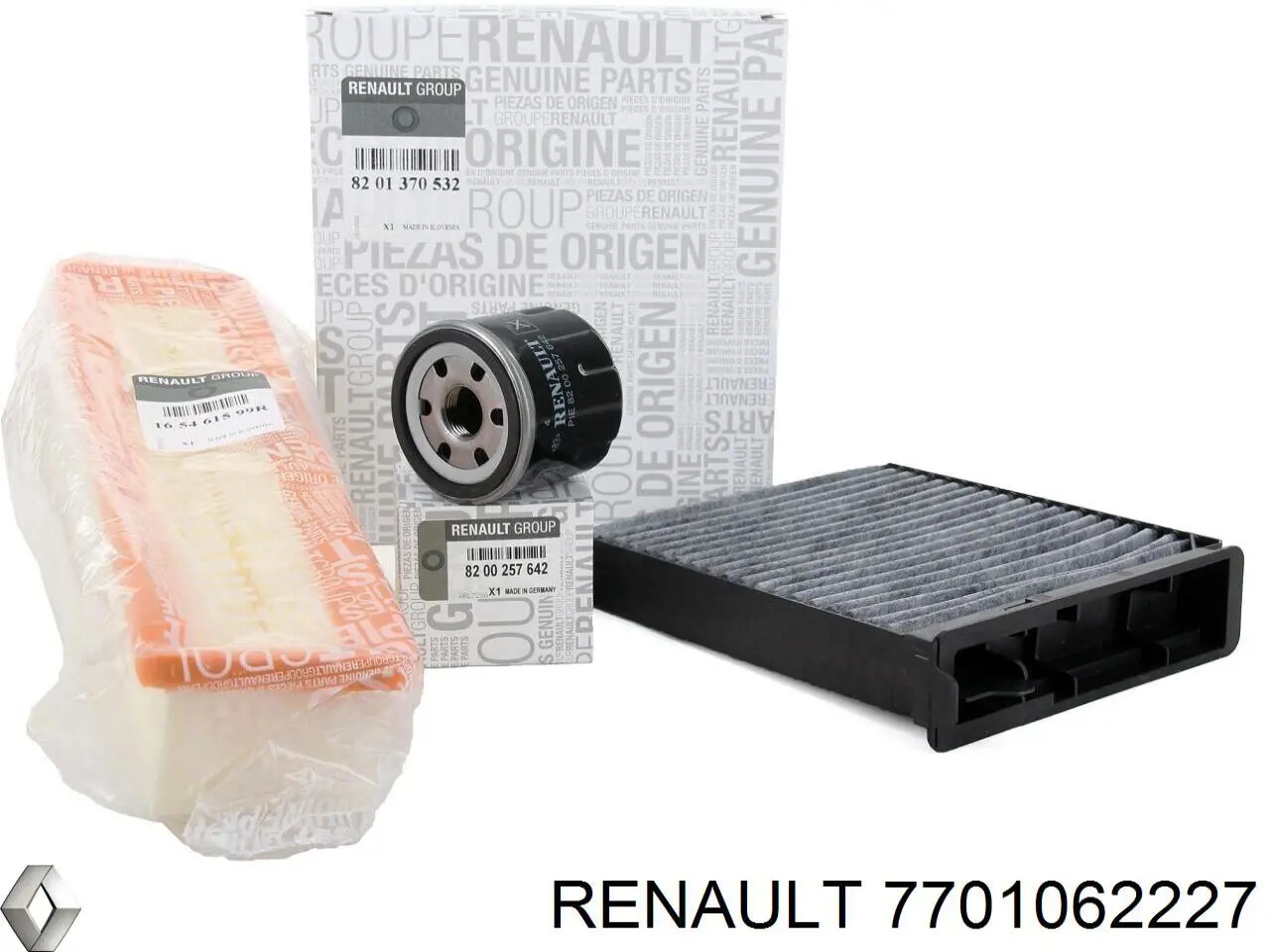 Comprar 7701062227 Renault (RVI) Filtro de aire del habitáculo