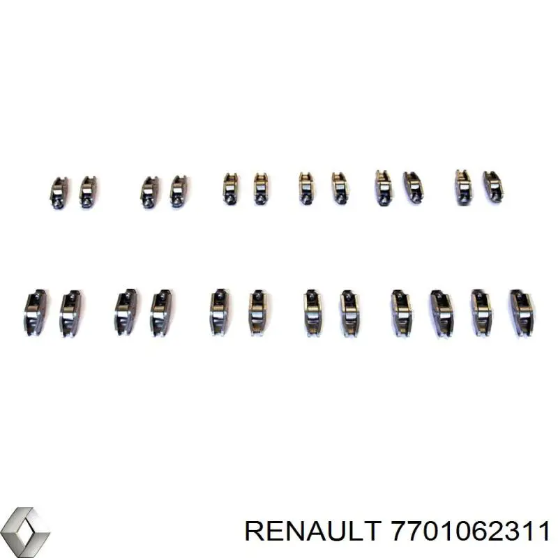 Palanca oscilante, distribución del motor Renault Espace 4 JK0