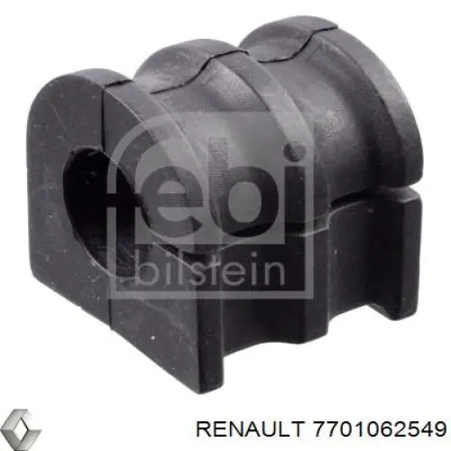Comprar 7701062549 Renault (RVI) Buje de barra estabilizadora delantera