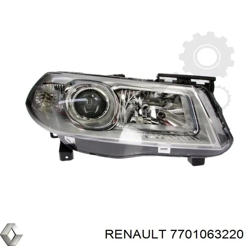 7701063220 Renault (RVI) Luz derecha