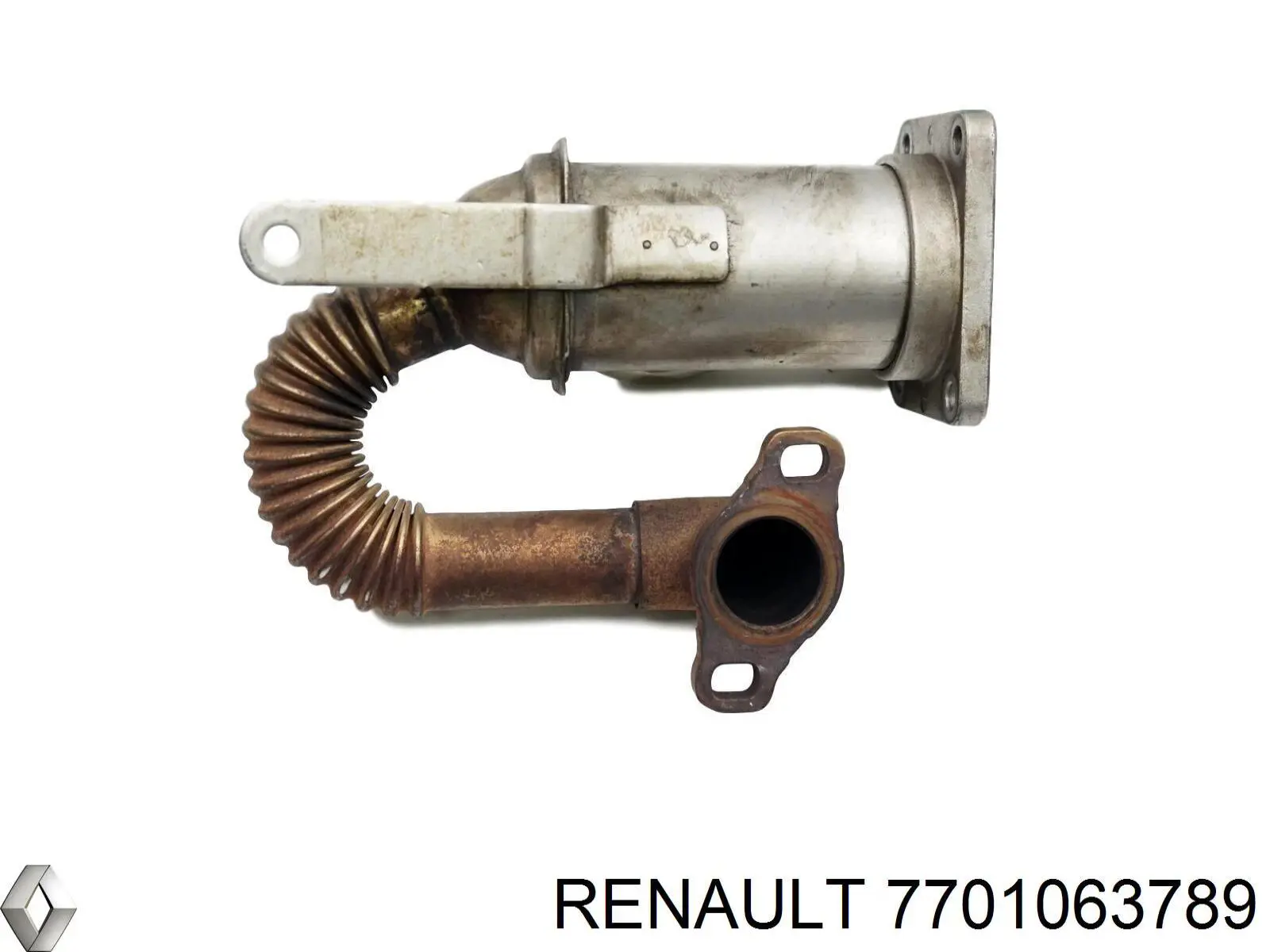 7701063789 Renault (RVI) Enfriador de recirculación de gases de escape EGR