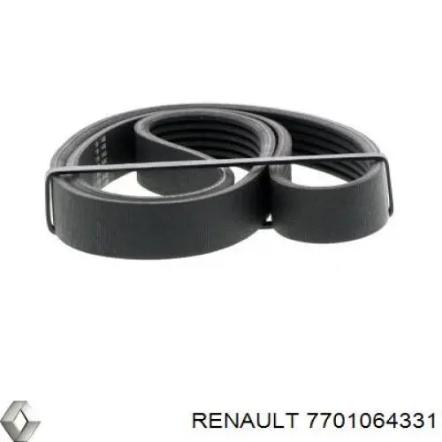 Correa accesorios Renault (RVI) 117200593R